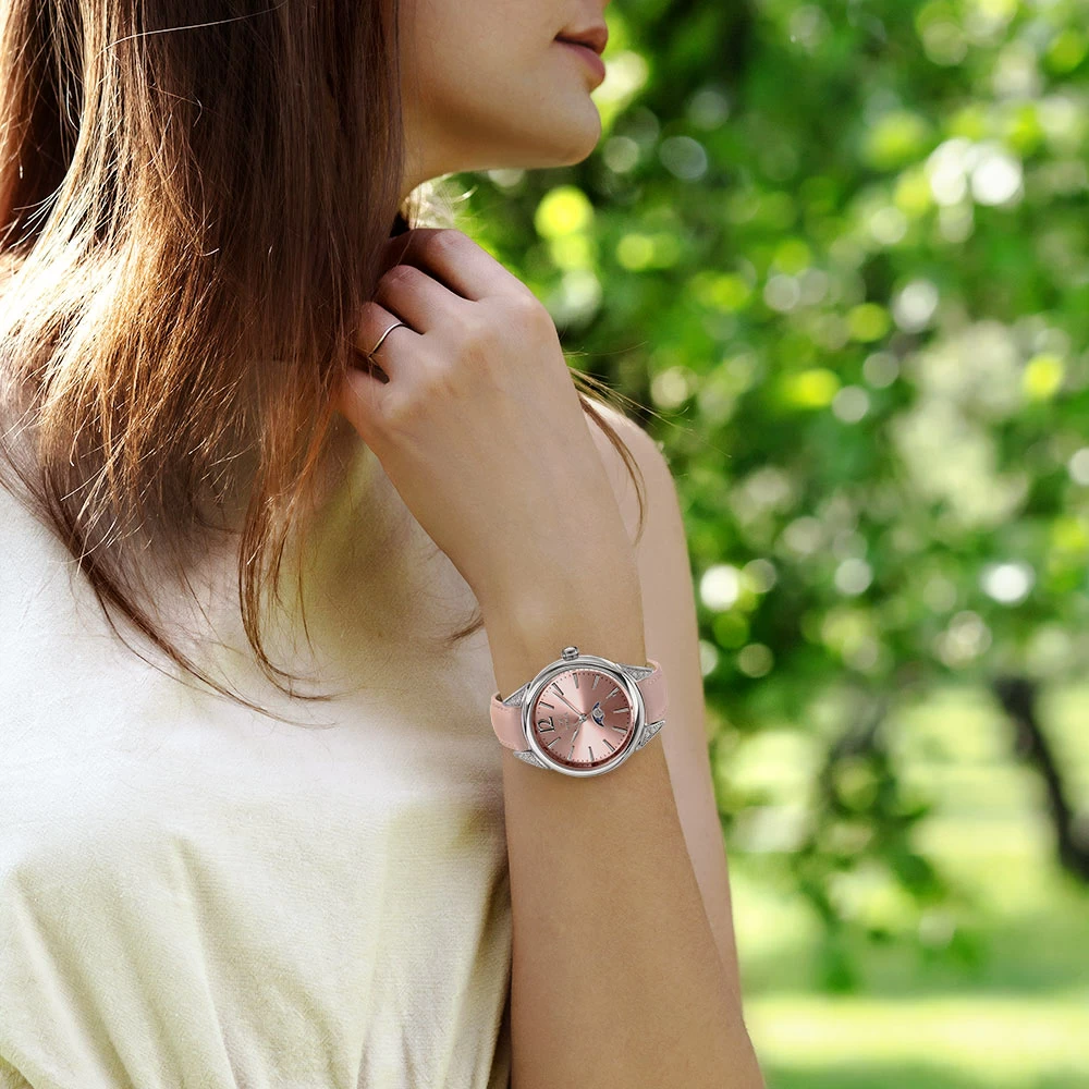 Часы 1827.1.9.94D серебро Moon Rose