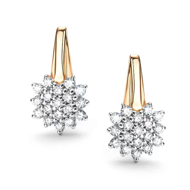 Серьги 26299-100 золото_1