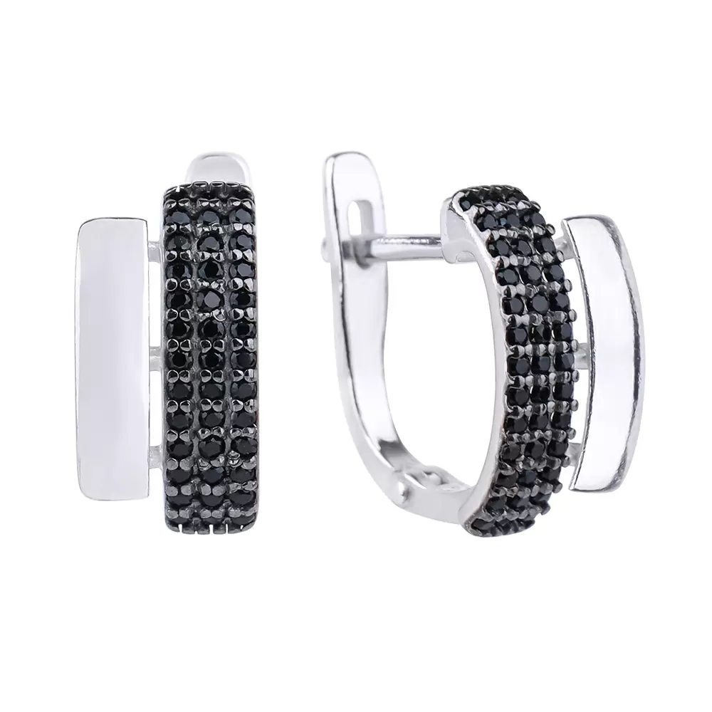 Серьги дорожка 1056642-81110-S серебро