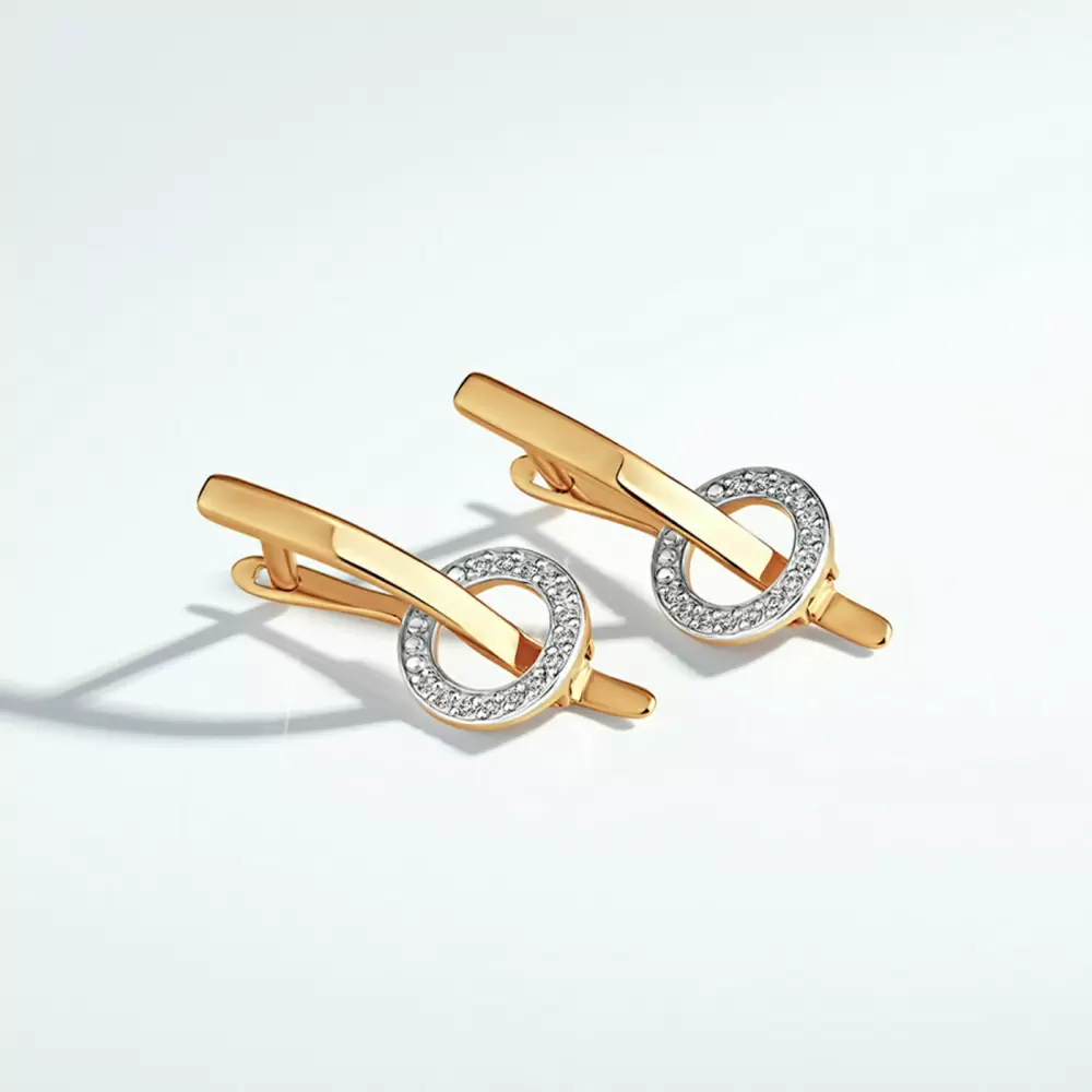 Серьги С1322541 золото