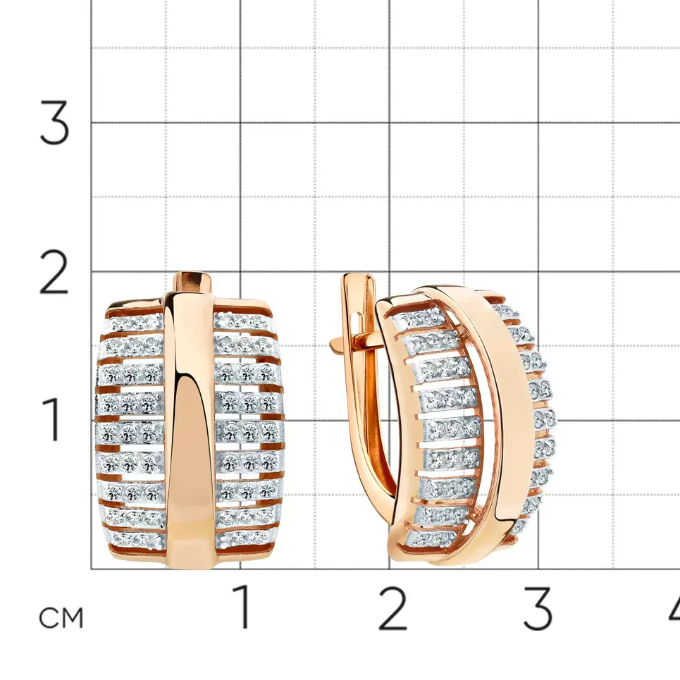 Серьги 002-0876-0001-011 золото