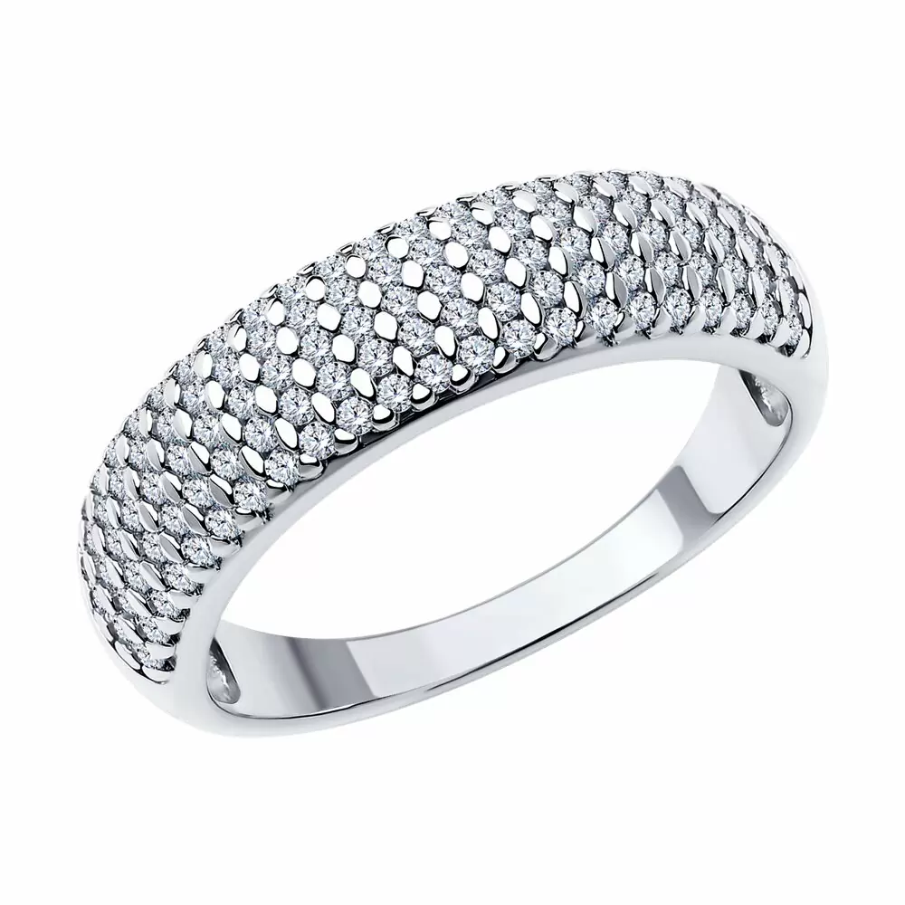 Кольцо дорожка 94013776 серебро Дорожка_0
