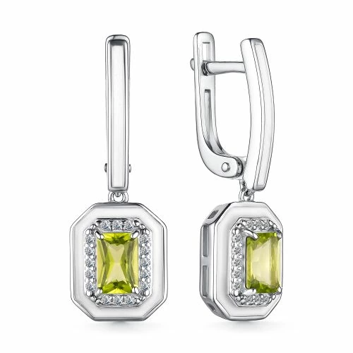 Серьги подвесные 02-3897.00ХР-00 серебро_0