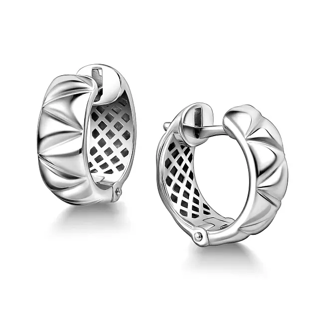 Серьги конго 02-4505.0000-00 серебро_0
