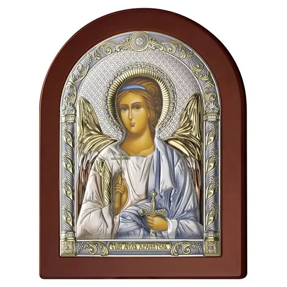 Икона 84123.4COL ювелирный сплав Ангел Хранитель_0