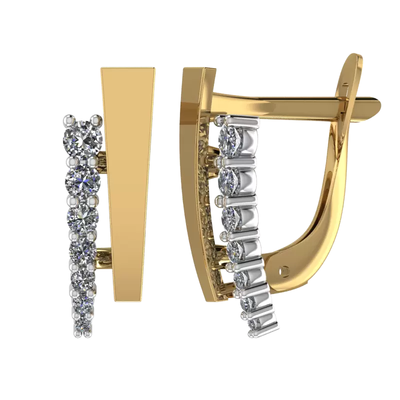 Серьги 01-218890 золото_1