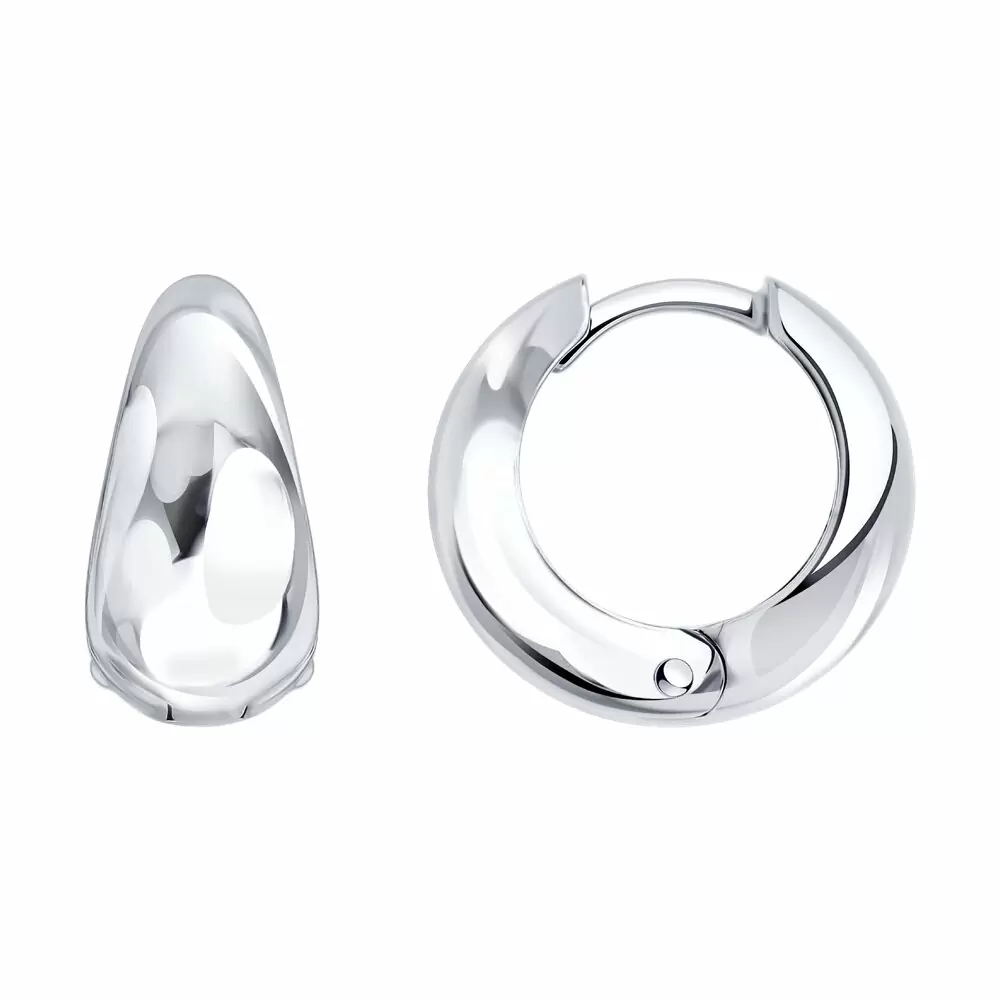Серьги 94027755 серебро