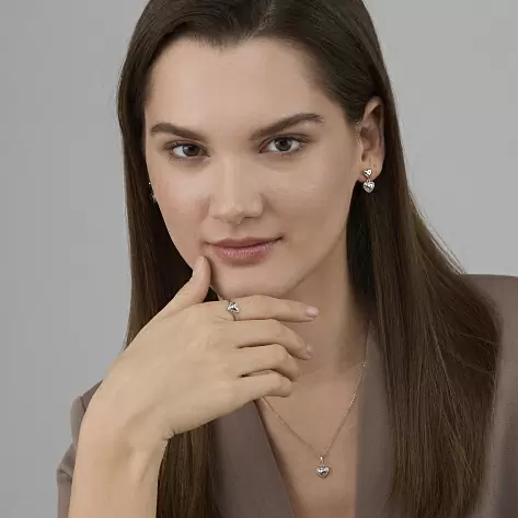 Серьги 02-4924.0000-00 серебро Сердце_2