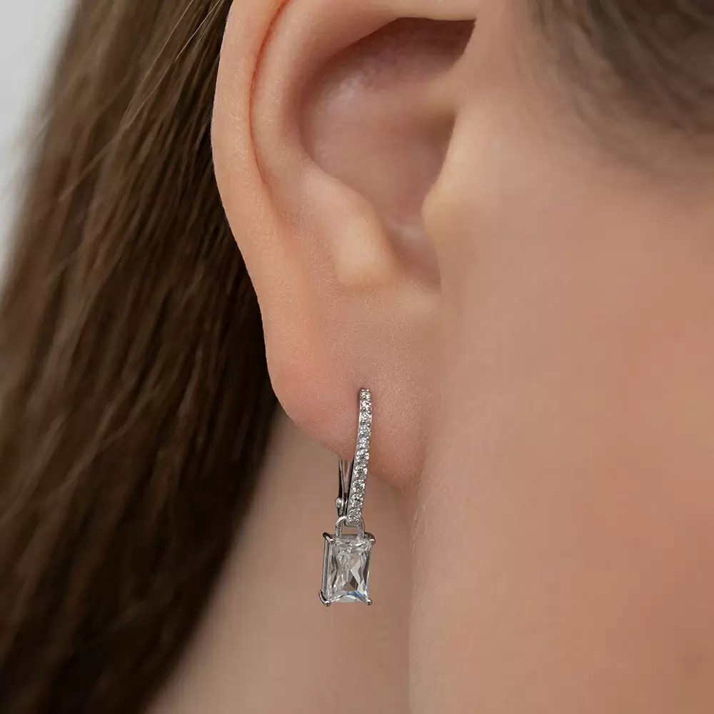 Серьги СргЛ87.бцФ.бз585 золото