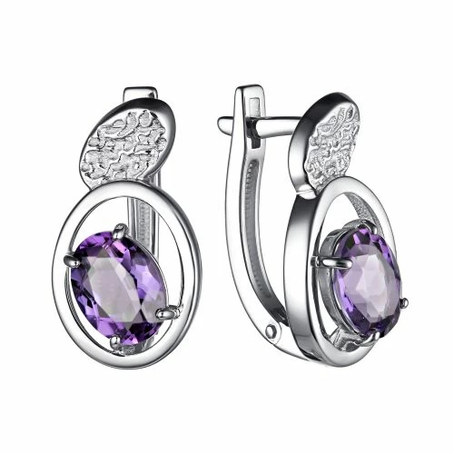 Серьги 02-3633.00АМ-00 серебро_0