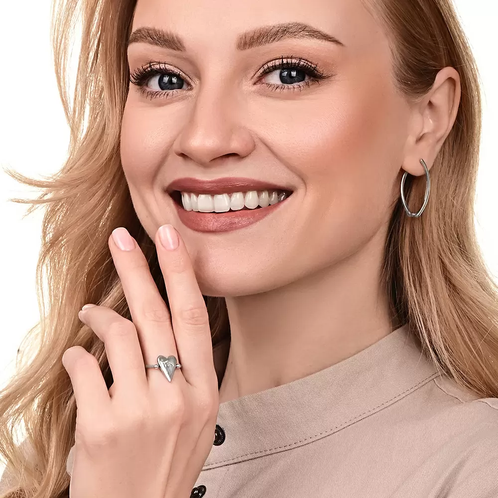 Кольцо 20-72-0000-12756 серебро Сердце