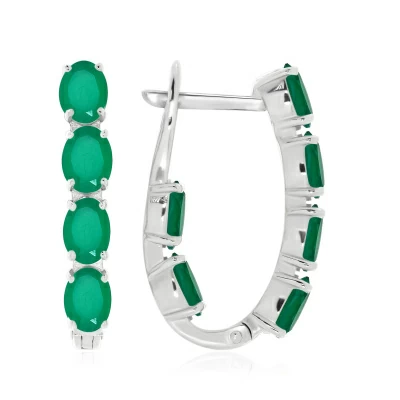 Серьги конго 2340391182-60 серебро