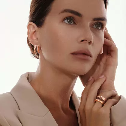 Серьги 25592-118 золото_2