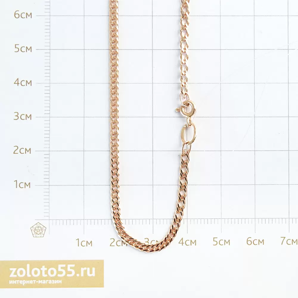 Цепь 8050154-50 золото Полновесный_2