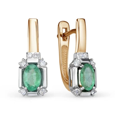Серьги С1730-123 золото