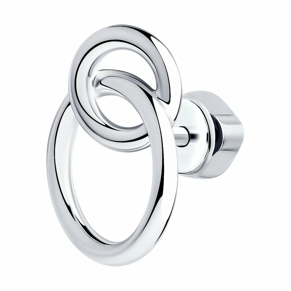 Серьги серьга одиночная 94170081 серебро_0