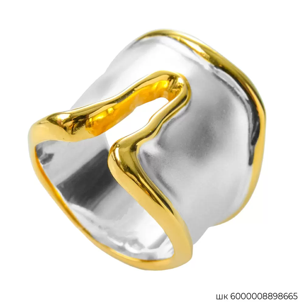 Кольцо R-0354W серебро Тиффани