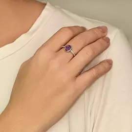 Кольцо 01-3689.00АМ-00 серебро_1