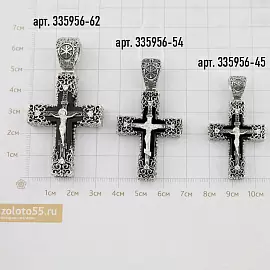Крест христианский 335956-62 серебро_3