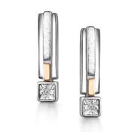 Серьги 02-4403.000Б-00 серебро_1
