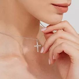 Крест декоративный 3296-200 золото_2
