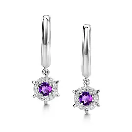 Серьги подвесные 02-4290.00АМ-00 серебро_0
