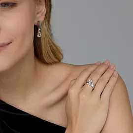 Кольцо 01-4441.000П-00 серебро Капля_2