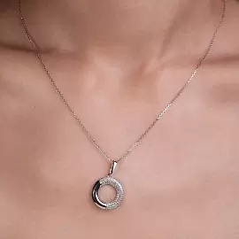 Подвеска 50-72-0001-15604 серебро Круг_1