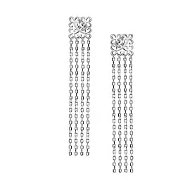 Серьги подвесные 02-5115.0000-00 серебро_0