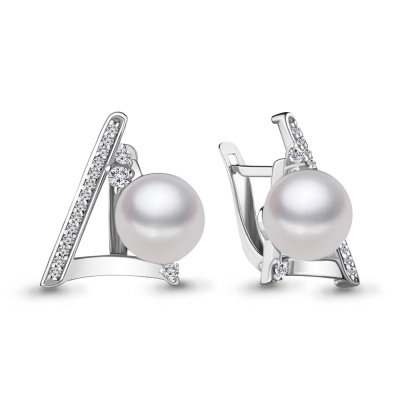 Серьги 456721А.5 серебро