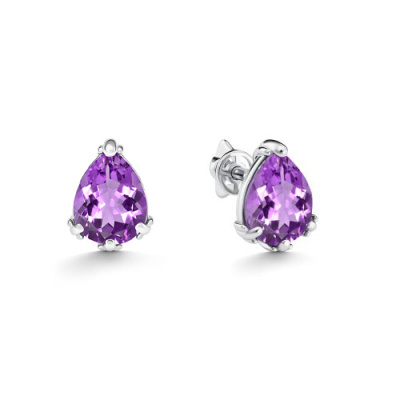 Серьги пусеты 02-5514.00АМ-00 серебро