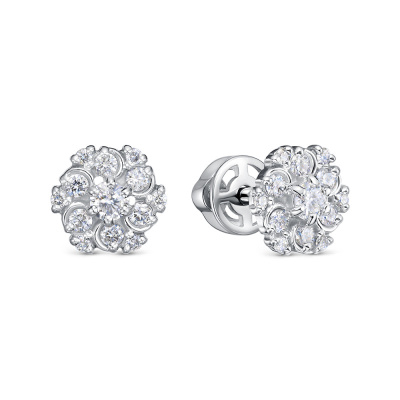 Серьги пусеты BR2000531010W золото