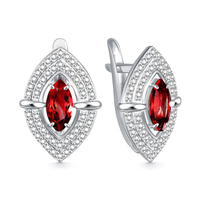 Серьги 207784-006-0019 серебро