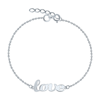 Браслет БПЛ3203К серебро LOVE