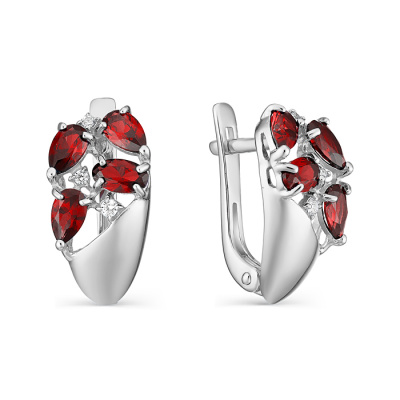 Серьги 2-682 гр серебро