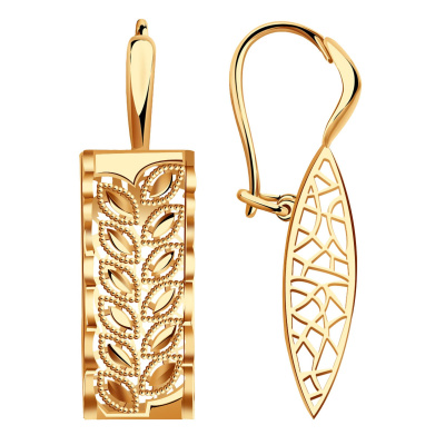 Серьги Сд-3910 золото