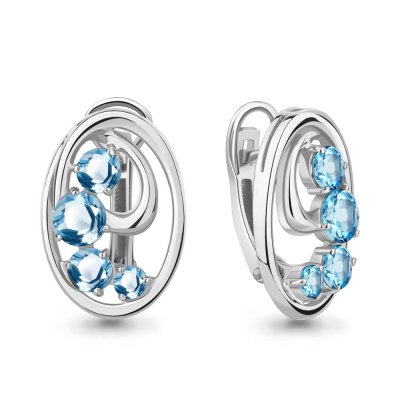 Серьги 4784305.5 серебро