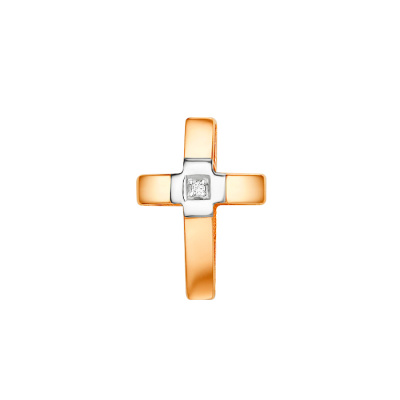 Крест декоративный 14255-120 золото