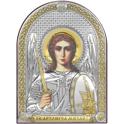 Икона 6398.2O ювелирный сплав Архангел Михаил