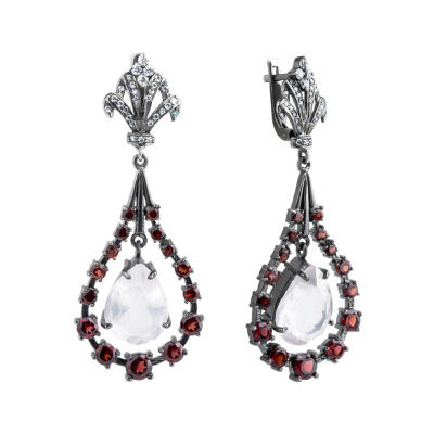 Серьги подвесные 1667.20С серебро