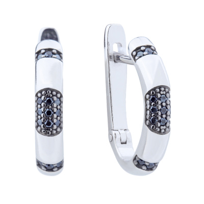 Серьги 1056532-81110-S серебро