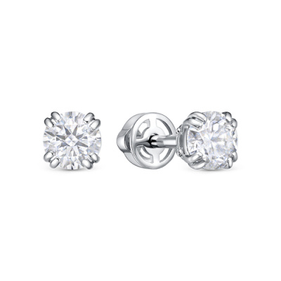 Серьги пусеты BR2000341010W золото