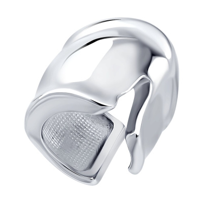 Серьги кафф 94170437 серебро