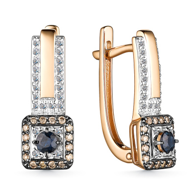 Серьги 25800-170 золото