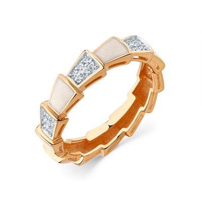 Кольцо 001-0949-0001-215 золото Булгари Змея