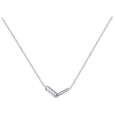 Колье MAN121 серебро