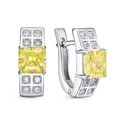 Серьги подвесные 12-775-11600 серебро