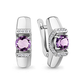 Серьги 45007504А.5 серебро