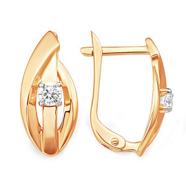 Серьги С13220578 золото