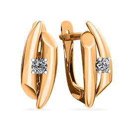 Серьги 01-216799 золото